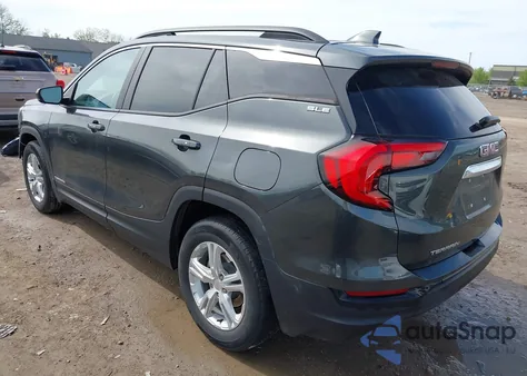 2021 GMC Terrain Fwd Sle from USA, damaged, VIN 3GKALMEVXML385622